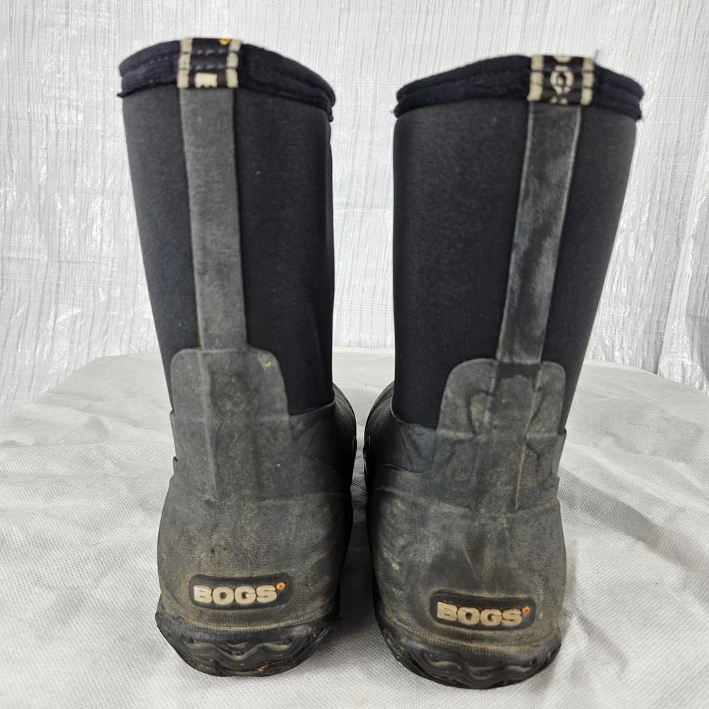 BOGS Classic Mid Women's 9 Black Waterproof Neo-Tech 7mm Insulated Muck Boots